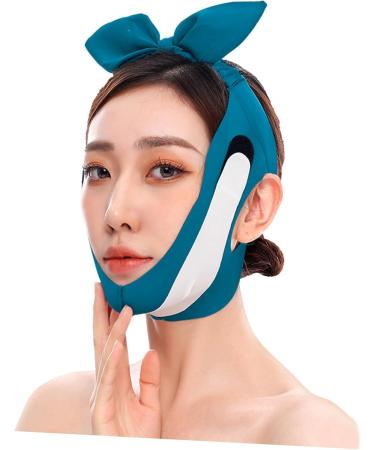 FRCOLOR Face Shaping Facial Firming Band Women Type Double Chin Reducer Type V Line Strap Women s Belts Double Chin Reducer Strap Tighten The Belt Miss Fabric The Face - Buy Online on GoSupps.com