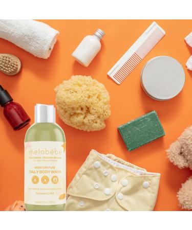 Moisture Fuse Daily Body Wash - Natural Baby Wash for Sensitive Skin & Eczema Relief | Gentle 8oz Body Wash & Shampoo for All Ages - Buy Online on GoSupps.com
