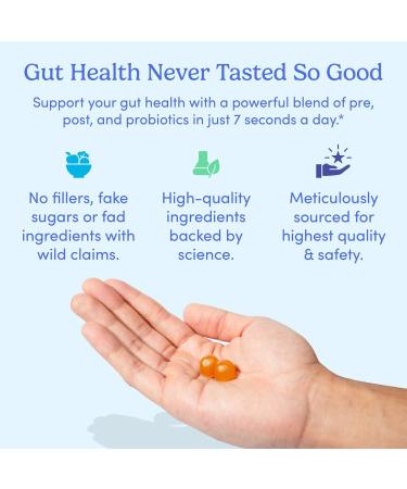 FIRST DAY 3 in 1 Probiotics for Men - Prebiotic, Probiotic & Postbiotic Supplement Mens Probiotic for Digestive Health, Oral Health, Immune Function, Energy, Gut Health for Men 30-Day Supply Pouch 60 Count (Pack of 1) - Buy Online on GoSupps.com