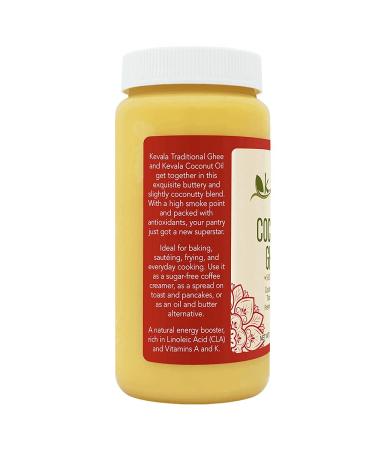 Buy Kevala Coconut Ghee 5050 Blend - 17.6 oz (500g) | Pure & Healthy Cooking Oil - Buy Online on GoSupps.com