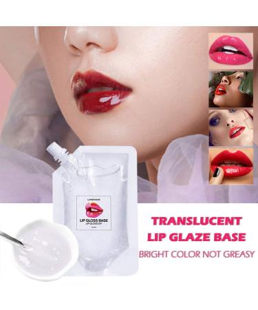 Transparent Lip Gloss Base Oil - Moisturizing Primer for DIY Handmade Lip Balms - 1.69Fl.Oz - Buy Online on GoSupps.com