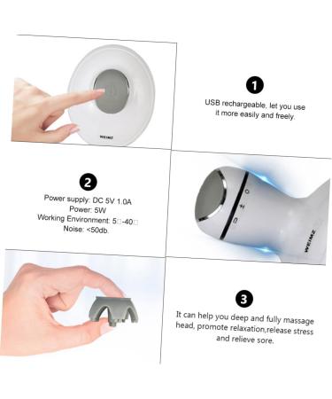 CLISPEED Portable Head Massager - Travel-Friendly Massage Tables & Scalp Care Solution - Buy Online on GoSupps.com