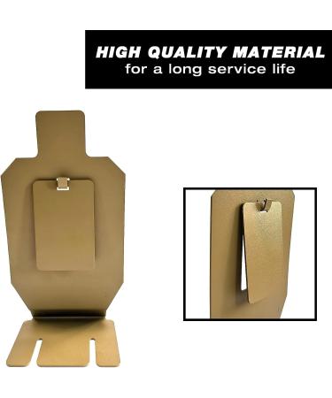 Atflbox Metal Silhouette Shooting Target Stand for Pistols - 2 Pack - Buy Online on GoSupps.com