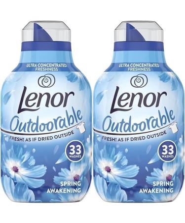 Bundle Outdoorable Ultra Concentrated Fabric Conditioner Twin Pack 2 x 33 Washes 2 x 462 ml Spring Awakening Scent + Beads 176g - Buy Online on GoSupps.com