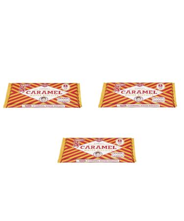 Tunnock's Tunnock's Tunnock Caramel Wafer Pack of 3 wafer bars with caramel filling 8 x 30 g