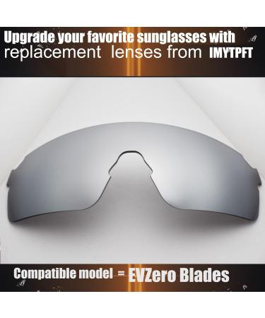 IMYTPFT Replacement Lenses for Oakley EVZero Blades - Black/Titanium One Size | International Shipping Available - Buy Online on GoSupps.com