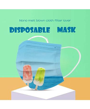 20PC Adults 3 Ply Disposable_Face_Mask Breathable Elastic Earloops for Men Women Daliy Use - Buy Online on GoSupps.com