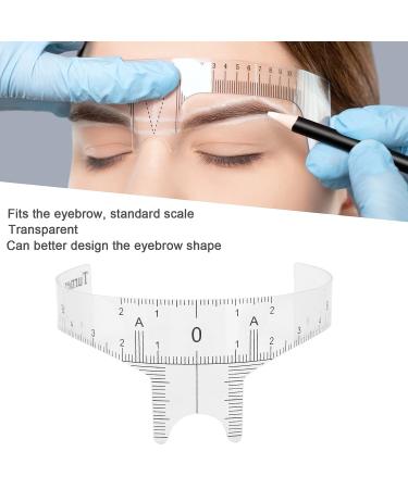 Symmetrical Balance Tattoo Eyebrow Ruler and Nose Positioning Stencil for Microblading - Grooming and Measurement Tools - Buy Online on GoSupps.com