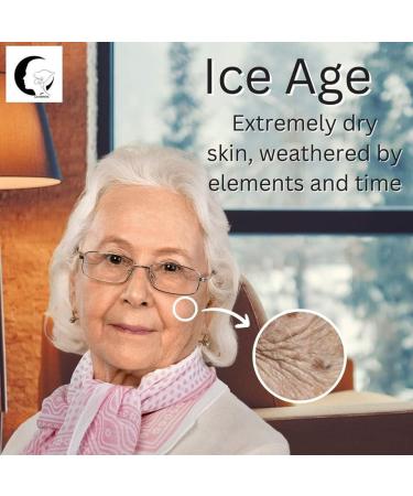 Ice Age Face Cream - Best Anti Aging Face Moisturizer for Men and Women with Black Seed Oil Bee Pollen/Bee Bread Retinol Hyaluronic Acid and Cocao Butter - Buy Online on GoSupps.com