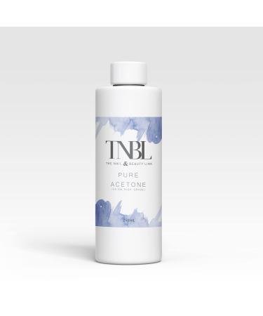 TNBL 100% Pure Acetone Nail Polish Remover UV/LED GEL Soak Off (250ml) Soak Off/Remove Gel Polish Acrylic Nails Gel Extensions 250 ml (Pack of 1)