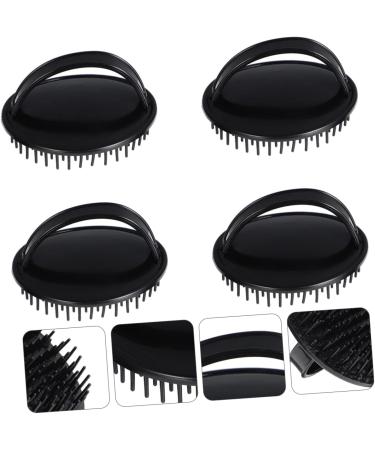 Gleavi 12 StK Curly Hair Massage Shampoo Brush | Scalp Washer & Shower Head Massage Device for Ultimate Relaxation - Buy Online on GoSupps.com