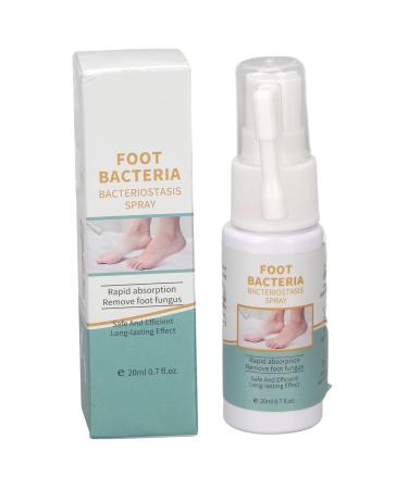 20ml Foot Treatment Spray Feet Care Odour Control Foot Spray for Cracked Heel Toe Peeling Foot Odor Shoe Stink Socks Stink
