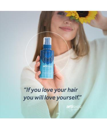 ARTISHOQ Multifunctional Leave-In Treatment Hair Serum - 10 Active Ingredients for Frizz Control & Hair Care - Improve Hair Health Instantly - 100ml / 3.4oz - Buy Internationally - Buy Online on GoSupps.com