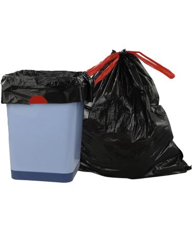 Teyyvn 6 Gallon Black Trash Bag Drawstring 110 Counts - Buy Online on GoSupps.com