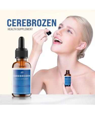 Indelo Cerebrozen Tinnitus Ear Drops - Cerebrozen 24 Cerebrozen Liquid Drops Cerebrozen Reviews Cerebrozen Drops for Ear Relief (3 Pack - 180 ML) - Buy Online on GoSupps.com