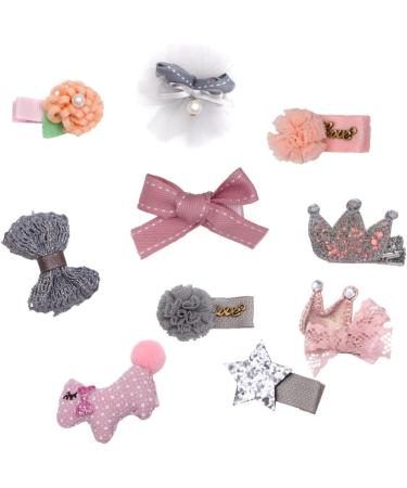 minkissy 2 Sets Hair Barrettes for Girls Hair Clips for Kids Hair Clips for Girls Girl Hair Clips Bow Hair Clips Bowknot Hairpin Flower Hairpin Baby Bow Tie Issue Card - Buy Online on GoSupps.com
