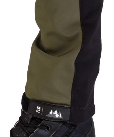 Rock Creek Men's Softshell Cargo Pants H-196L - Dark Green Outdoor Pants for Hiking & Adventure - Buy Online on GoSupps.com
