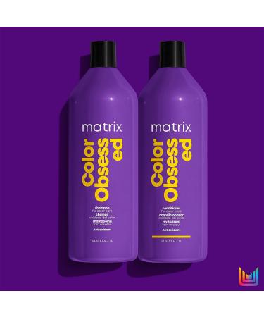 Matrix Color Obsessed Antioxidant Conditioner 33.8 Fl Oz (Pack of 1) | Prevents Fading, Enhances Hair Color | For Color Treated Hair, Sulfate-Free, Cruelty Free | Salon Quality - Buy Online on GoSupps.com