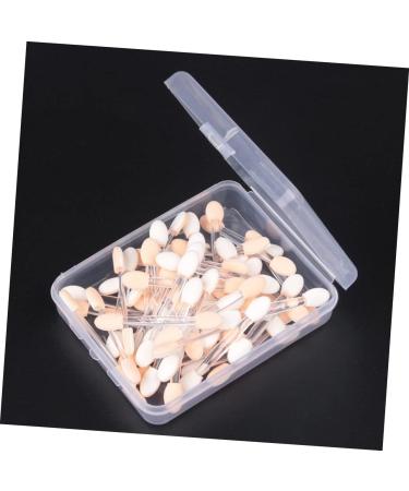 VINTORKY 120pcs Double Ended Eye Shadow Stick Eyeshadow Wand Crease Brush Eyeshadow Concealer Makeup Plastic - Buy Online on GoSupps.com