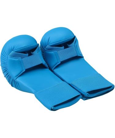 WESING WKF Approved Karate Shin and Instep Guard Gloves - Blue (X-Large) - Buy Online on GoSupps.com