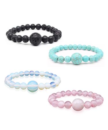 Anti Motion Sickness Bands Acupressure Bracelet Car Travel Sickness(4PC)
