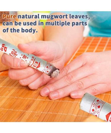  Five Years Chen Pure Moxa Rolls ShangPin Moxa Rolls for Moxibustion (10 Rolls) (1) - Buy Online on GoSupps.com