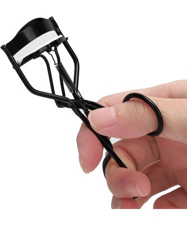 Stainless Steel Eyelash Curler Long-Lasting LASH Curls Professional Makeup Tool Women Black - Buy Online on GoSupps.com