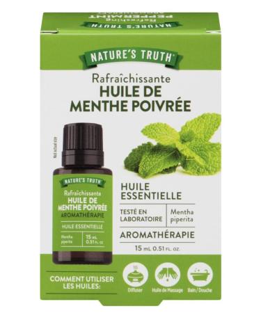 Nature's Truth Essential Oil 100% pure Peppermint Oil 1 Count - Buy Online on GoSupps.com