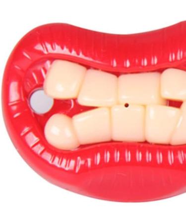 Greattangle Baby Silicone Pacifier - Funny Rabbit & Beard Designs | Cute Red Angry Toothed Baby Accessories - Buy Online on GoSupps.com