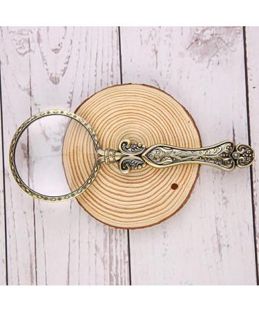 miduoidn Vintage Style High Power Magnifier Sewing Handheld Magnifiers Wear-Resistant High-Definition for Reading Inspection Crafts Bronze - Buy Online on GoSupps.com