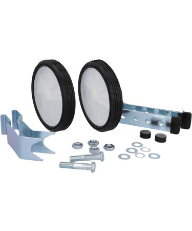 Fischer Universal support wheels for children's bicycles |Suitable for bikes from 12 to 20 inches |Simple assembly including assembly material |Plastic and rubber single
