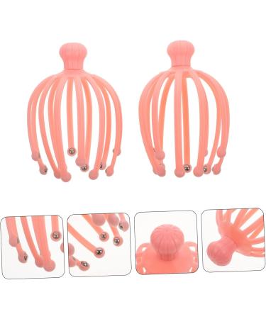 FOMIYES 2 STK Head Massager - Multifunctional Scalp Massage Tool for Relaxation & Stress Relief | Pearl Scalp Massager - Buy Online on GoSupps.com