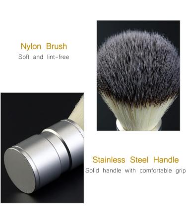 Premium Stainless Steel Beard Brush & Shaving Bowl Set | Milist Men's Grooming Essentials - Buy Online on GoSupps.com