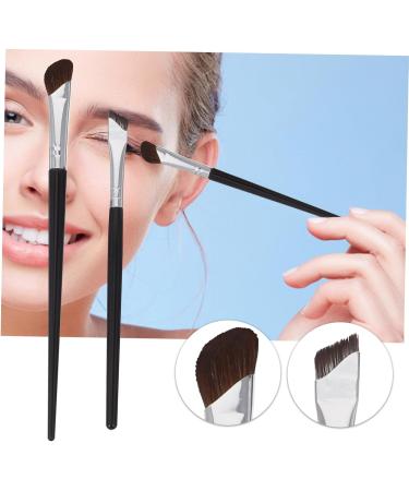 Baluue 4 Pcs Nose Contour Brush Eye Liner Brush Brow Brushes for Eyebrows Concealer Brush under Eye Nylon - Buy Online on GoSupps.com