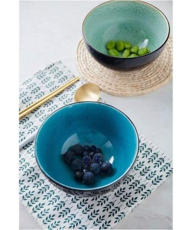 Accessories Kitchen Pantryware Multi Purpose/Salad Serveware serving bowls Mixing bowlSalad Bowl Soup Bowl Ramen Noodle Bowl Fruit Snack Dessert Cereal Bowl Creative Ceramic Dishes Mixing Bowl Serving - Buy Online on GoSupps.com