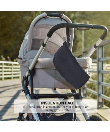 Milk Bottle Insulation Bag - Portable Breast Milk Storage & Baby Feeding Bottle Travel Holder Tote - Insulated Carrier Tote Bag (Blue) - Buy Online on GoSupps.com