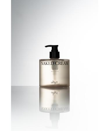 KUNDAL Objet Moist Gleam Body Wash Hydrating Glow Skin with Hyaluronic Acid & Ceramide pH Balanced Formula Luxury Fragrance Santal Rose 15.21 fl. oz (450ml) (Naked Cream)