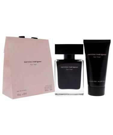 Narciso Rodriguez Narciso Rodriguez 1oz EDT Spray 1.6oz Body Lotion Women 2 Pc Gift Set - Buy Online on GoSupps.com