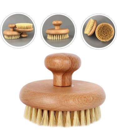 FRCOLOR 2 Pcs Bath Brush Set - Portable Massager & Scrubber for Body| Dead Skin Exfoliation| Handled Design| 10x10cm Sisal Brushes - Buy Online on GoSupps.com