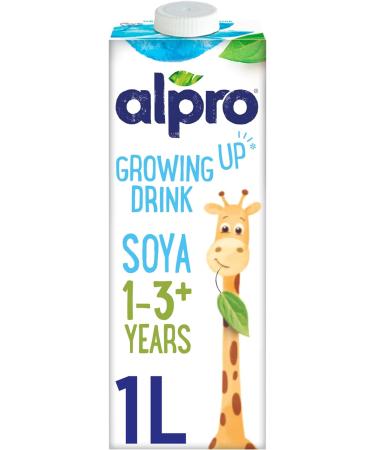 Alpro Soya Growing-Up Plant-Based Long Life Drink Vegan & Dairy Free 1L - Buy Online on GoSupps.com