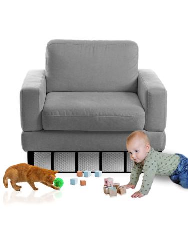 Laminet Deluxe toy blocker under the couch-prevents toys and other objects from disappearing under furniture.Can not be easily attached to the underside of sofas and furniture.