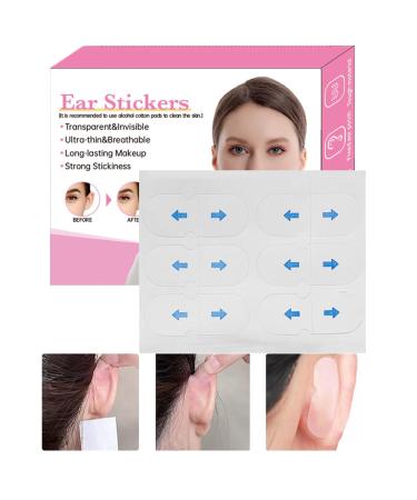 Waterproof Ear Stickers | Makeup Ear Lift Tapes | Ear Corrector Ear Tape Ear Stickers Pinning Back Ears Cosmetic Aesthetic Correctors for Ears 30 Pairs 1 count (Pack of 1)
