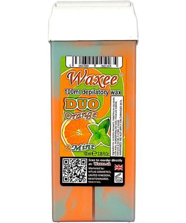 6pcs Waxee DUO Roll-On Wax Cartridge 100ml Refill Set - Orange & Mint - Buy Online on GoSupps.com