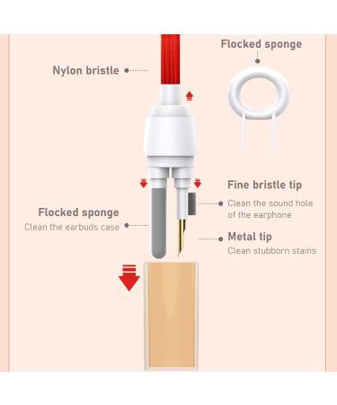 YYQTGG Earphone Cleaning Kit Durable Versatile Easy to Use Pen-Shaped Earphone Cleaning Kit for Electronic Equipment - Buy Online on GoSupps.com