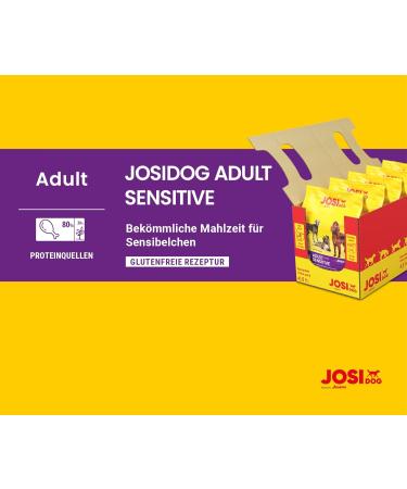 Josidog Adult Sensitive Dog Food (5x900g) - Premium Dry Food for Sensitive Dogs | Josera 5 Pack - Buy Online on GoSupps.com