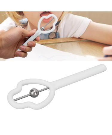 Tongue Tip Trainer - Muscle Strengthening Device for Men & Women | Boost Oral Health & Fitness (White) - Buy Online on GoSupps.com