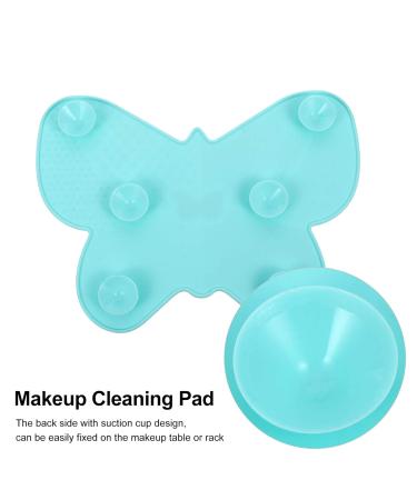 1pc Silicone Scrub Pad Eco-Friendly Makeup Applicator & Cleaning Tool | 23x17cm Green Perfect for Beauty Kits & Cosmetic Care - Buy Online on GoSupps.com