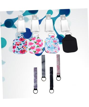 minkissy 4 Sets Keychain Bottle Cover Key Fob Key Holder Keyring Lipstick Neoprene - Buy Online on GoSupps.com