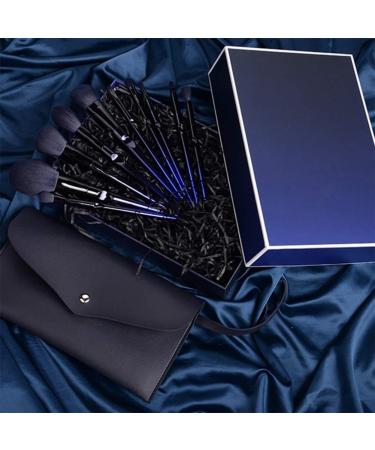 10-Piece Makeup Brush Set with Bag - Foundation Concealer Eyeshadow Eyeliner & Blusher - Ideal for Flawless Makeup Application - Ships Internationally - Buy Online on GoSupps.com