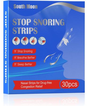 Stop Snoring Instantly with 30PC Nose Stickers - Advanced Anti Snoring Devices for Sleeping - Long-lasting Relief from Nasal Congestion - Buy Online on GoSupps.com